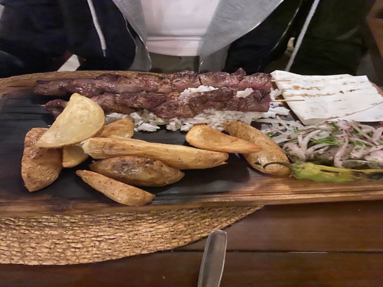 Abendessen im Körfez